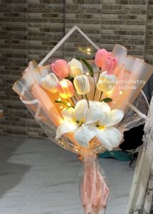 Crochet Flower Bouquet