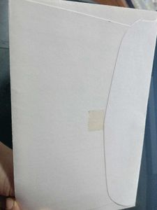 Postal Envelope With 8 Stamps