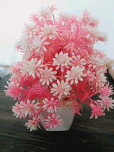 Pink Artificial Plant Decor