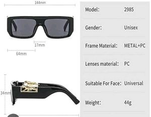 Unisex Black Sunglasses