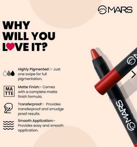MARS Won&#39;t Smudge Won&#39;t Budge Crayon Lipstick🎀