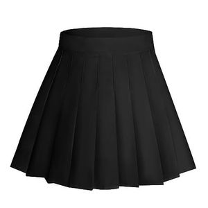 Pleated Black Skirt
