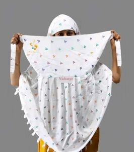 Sun Protection Pure Cotton Readymade Woman Scarf