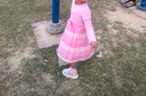 Cute Pink Girls Dress