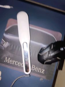 White Electric Hair Comb