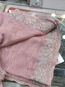 Embroidered Saree (Issue)