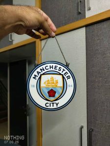 Bhai Please India Man. City Wooden Wall Hanging