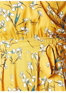 &#34;Miss Olive&#34; A Line Women Dress, Mustard Colour