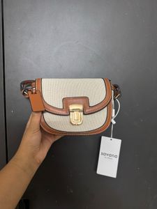 Khaki Crossbody Bag