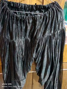 Black Shimmer Patiala Salwar