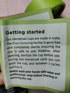 Pee Safe Menstrual Cup - Small
