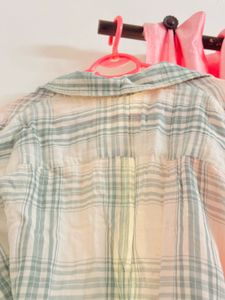 Plaid Button-Down Shirt