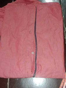 Combo of 2 Red Men's Casual Shirt Bundle