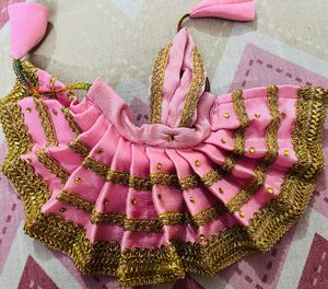 Laddu Gopal Fancy Dress Size 7,8,9 Pink Colours