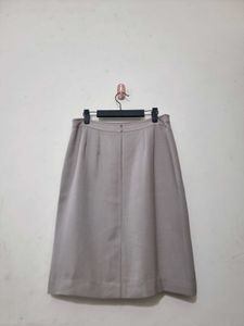 Korean Grey Pencil Skirt
