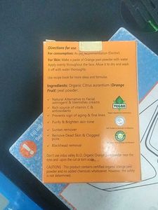 Bio Organic Orange Peel Powder