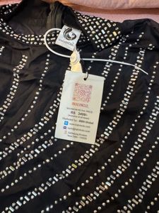 Black embellished dress