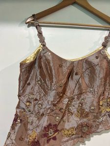 Embellished Sleeveless Top