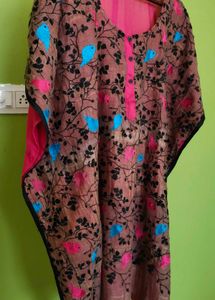 Maya Linen Cotton Kaftan New With Tags