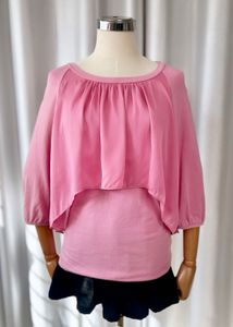 Pink Layered Top