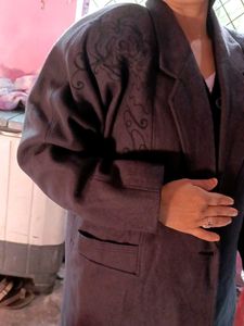 Elegant Embroidered Blazer