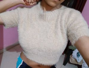 Fluffy Knit Sweater