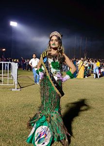 Peacock Feather Dress