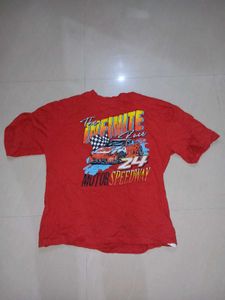 Red racing tshirt