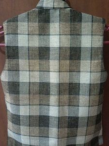 Boys&#39; Checkered Waistcoat