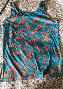 Graphic Print Tank Top