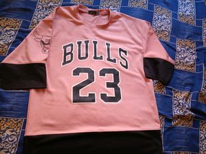 Pink Bull Printed T Shirt