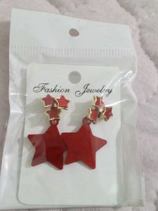 Star Drop Earrings