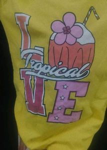 Beautiful Printed T Shirt For Girls Daily Wear