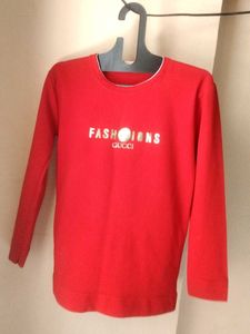 Red Gucci T-Shirt