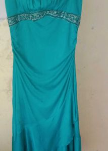 Teal Party Dress