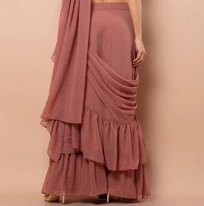 Rose Ruffle Ready To Wear Saree