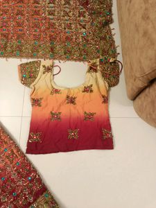 Bridal Shaded Designer Slim Look lehenga