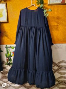 Flowy Blue Abaya