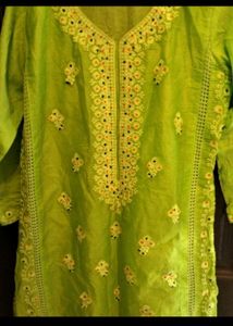 Neon Green Aurgandy Set