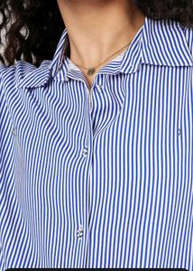 Oversized Striped Casual Shirt