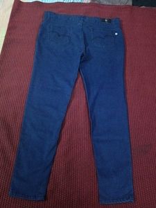 Dark Blue Denim Jeans