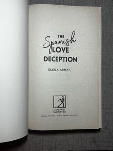 The Spanish Love Deception by Elena Armas |