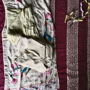 Festiv wear satin suit