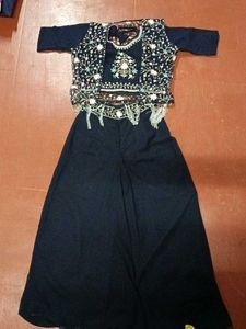 Choli Model Dress With Coat