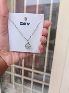 Silver Heart Pendant Necklace