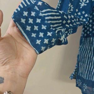 Fabindia Indigo Short Kurti