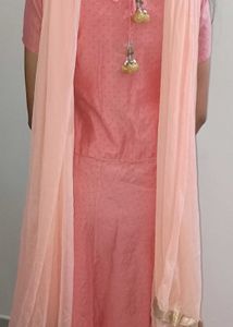 Elegant Pink Kurta Set