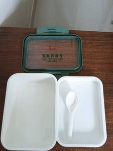 🌿✨ Fanhe 2-in-1 Green Lunch Box