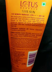 Combo of Ayur &amp; Lotus SPF