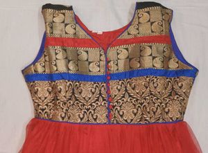 gown type anarkali suit